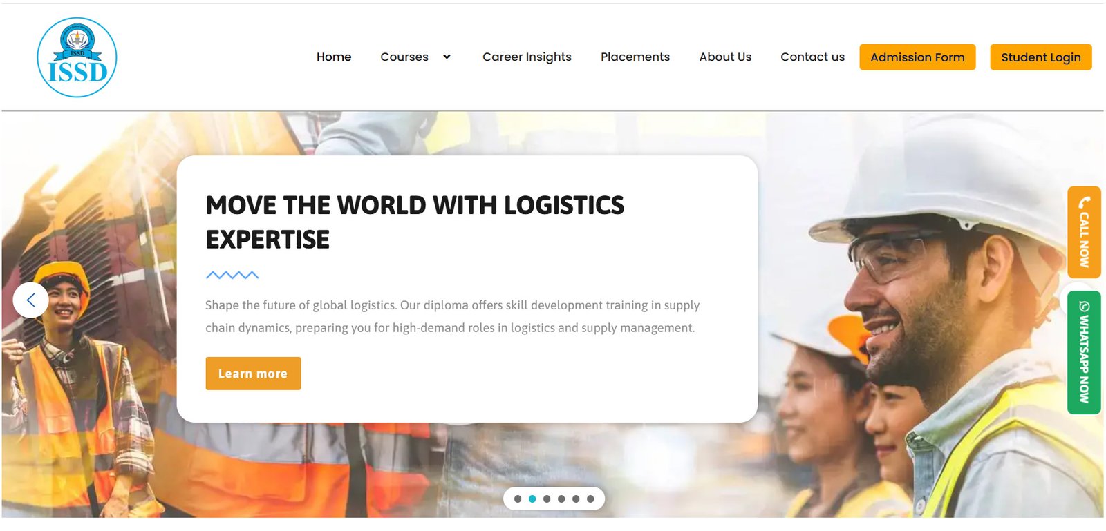 ISSD.org.in Website Screenshot